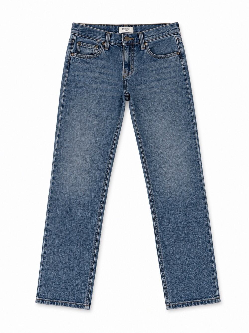 H&M Women’s Size 4 Blue Jeans Straight Leg Medium Wash Denim